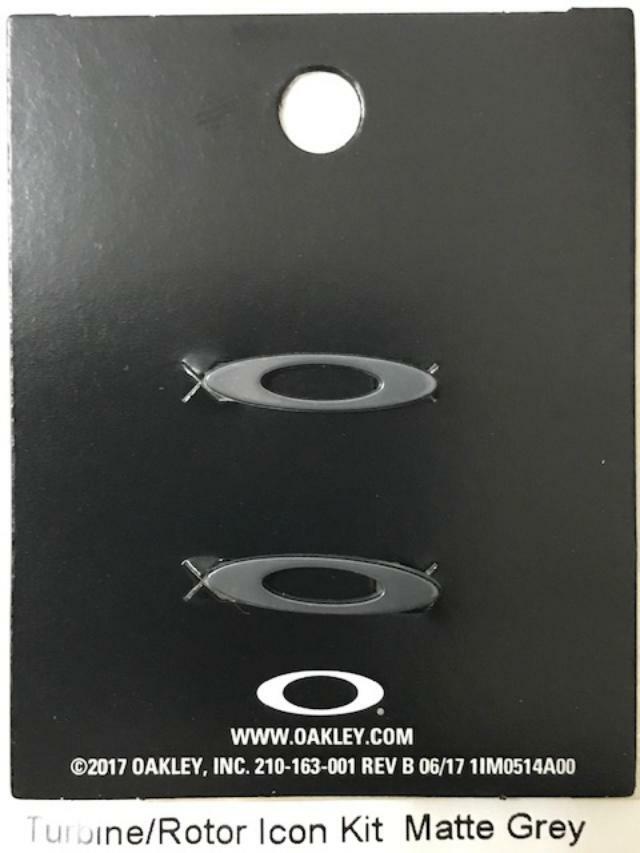 Oakley Interchangeable Icons Turbine Turbine Rotor Double Edge assorted colors