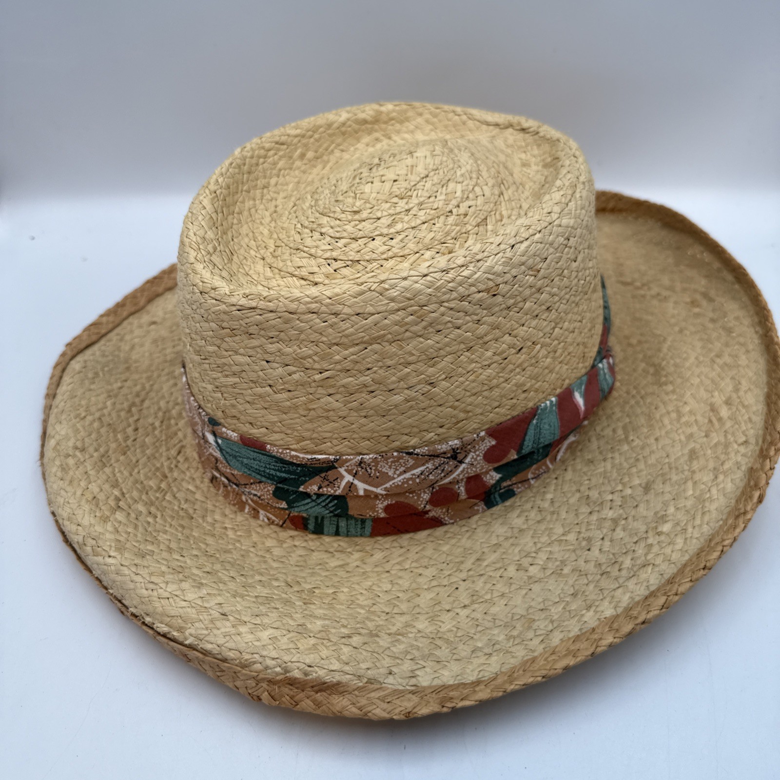 Biltmore Quito Style Toquilla Straw Panama Hat, Size 7 Large XL