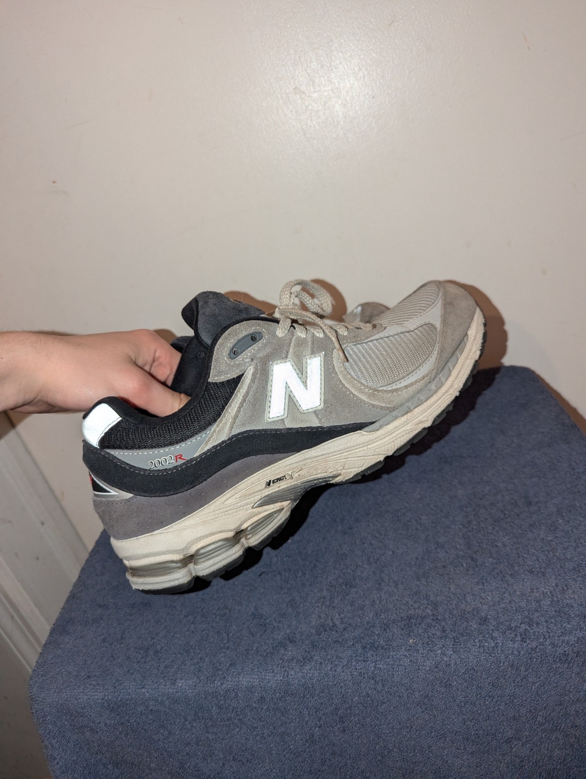 New Balance 2002R Slate Grey Black Raincloud M2002RSG Mens Size 10 D