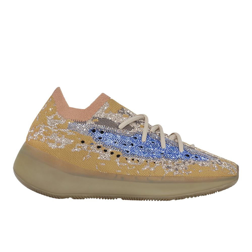 adidas Yeezy Boost 380 Lace Up Mens Brown Sneakers Casual Shoes FX9847