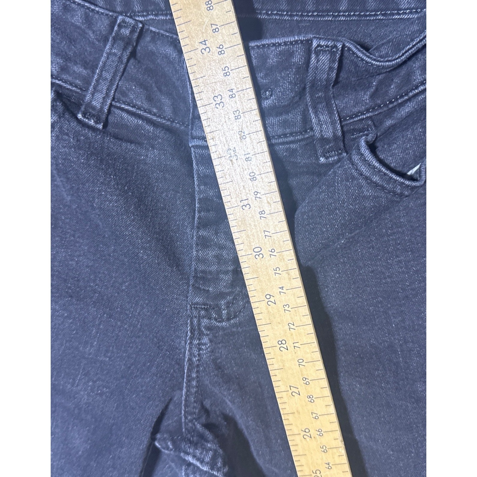 Riders by Lee Black Bootcut Jeans Womens 6P Mid Rise Motorized 130N480