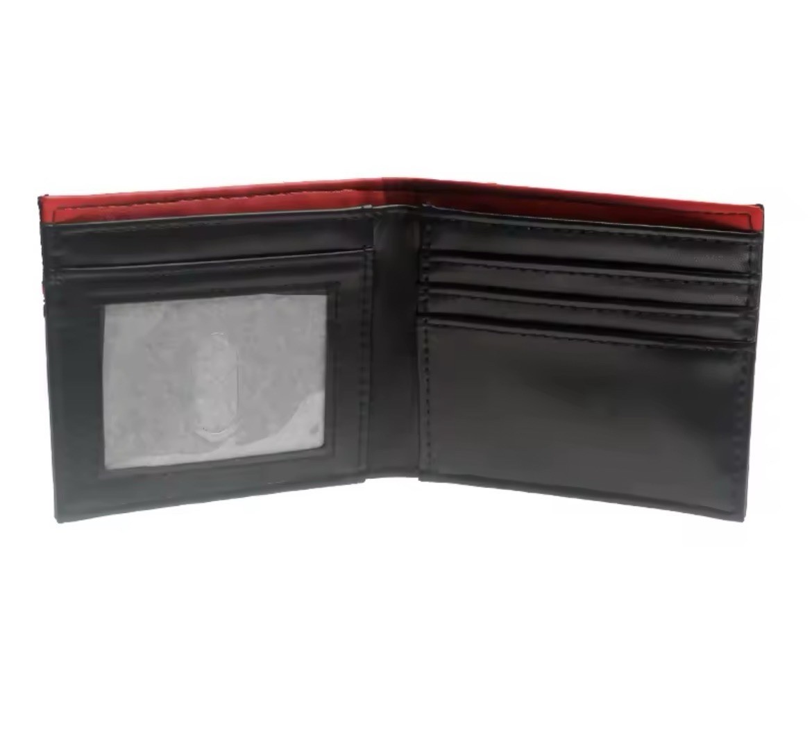 Spider-Man Web Metal Spider Logo Men’s Bifold Wallet