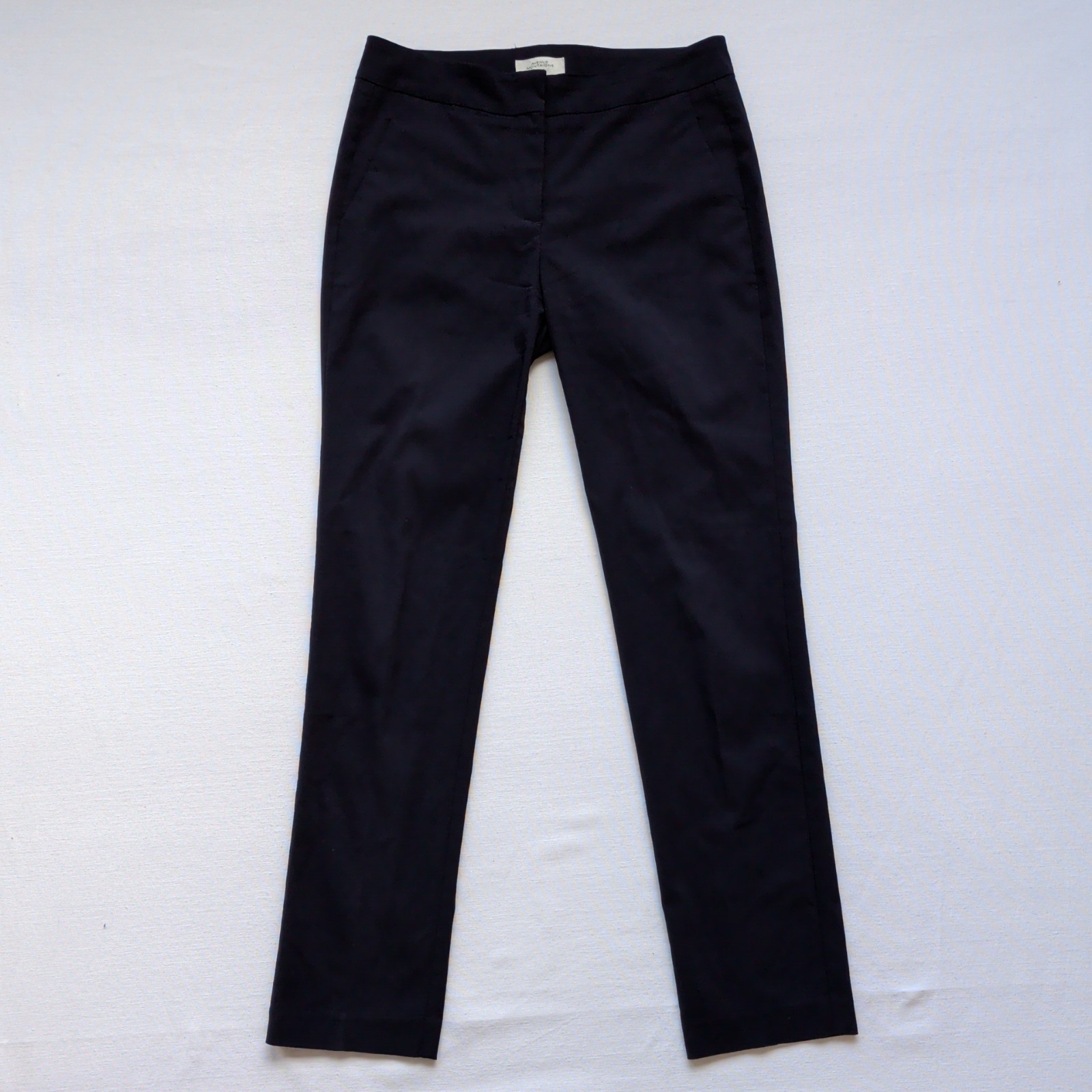 Avenue Montaigne Barolo High Rise Tapered Pants Navy Blue Size 2