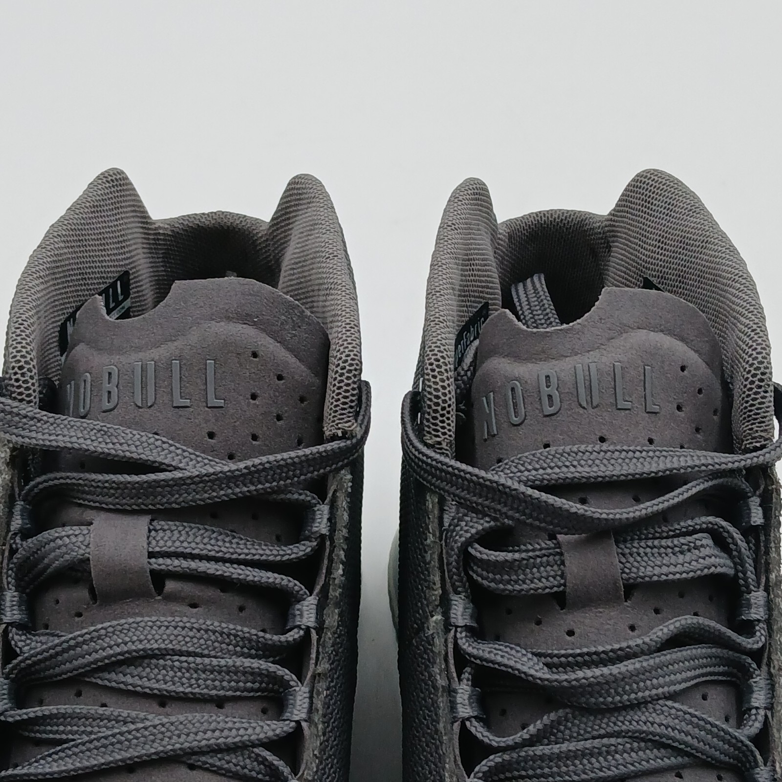 Nobull SF Trainer High Crossfit Shoe Dark Grey Super Fabric Size 6 M 7.5 W Crew