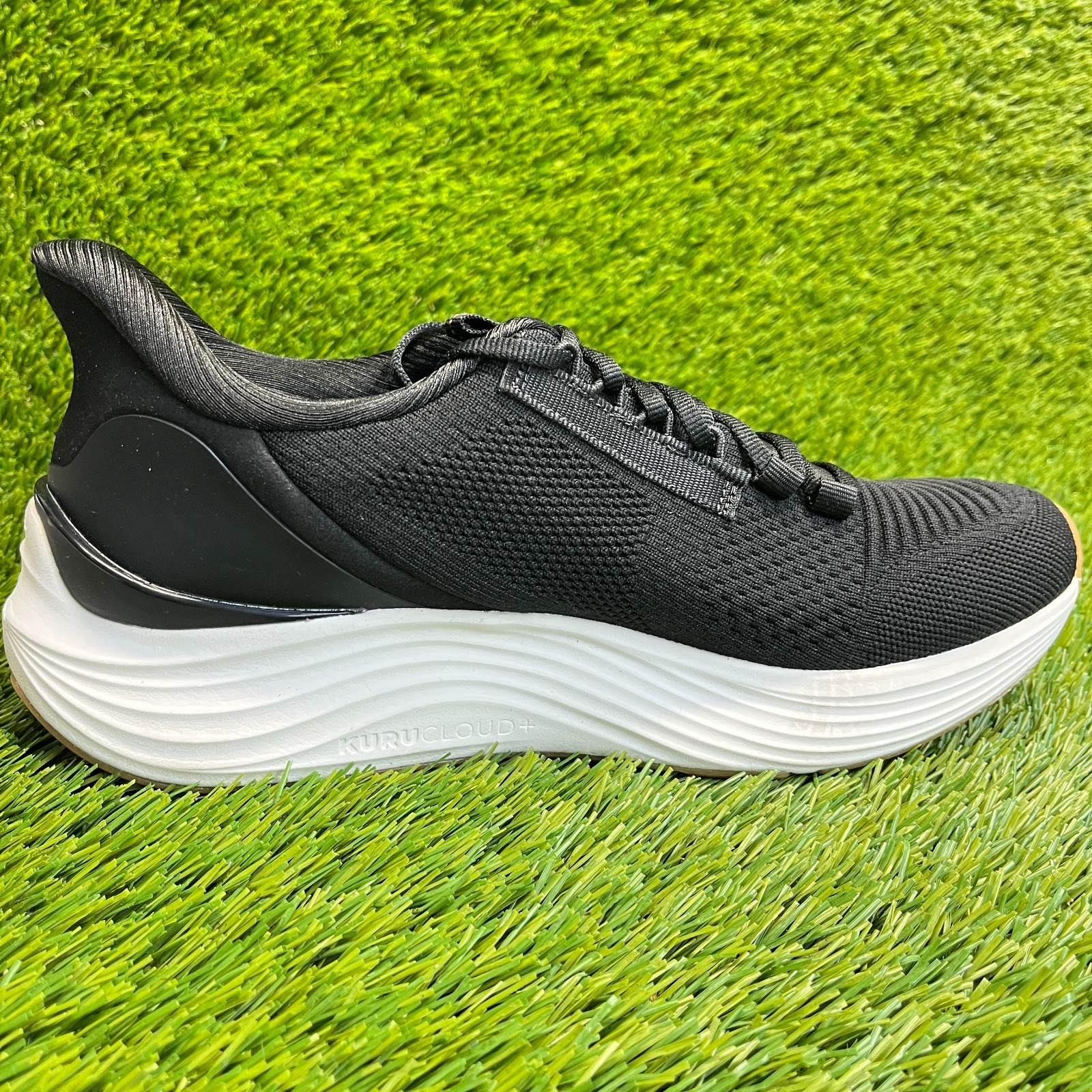 Kuru Atom 2 Womens Size 9 Black White Athletic Running Walking Shoes Sneakers
