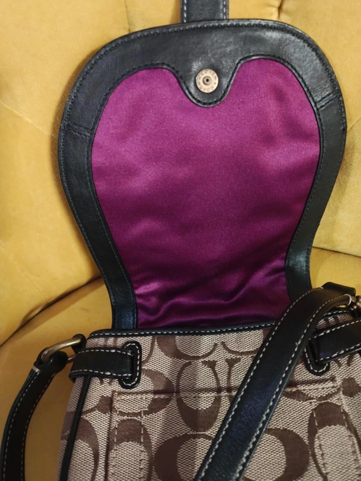 Coach legacy mini Garcia leather crossbody bag