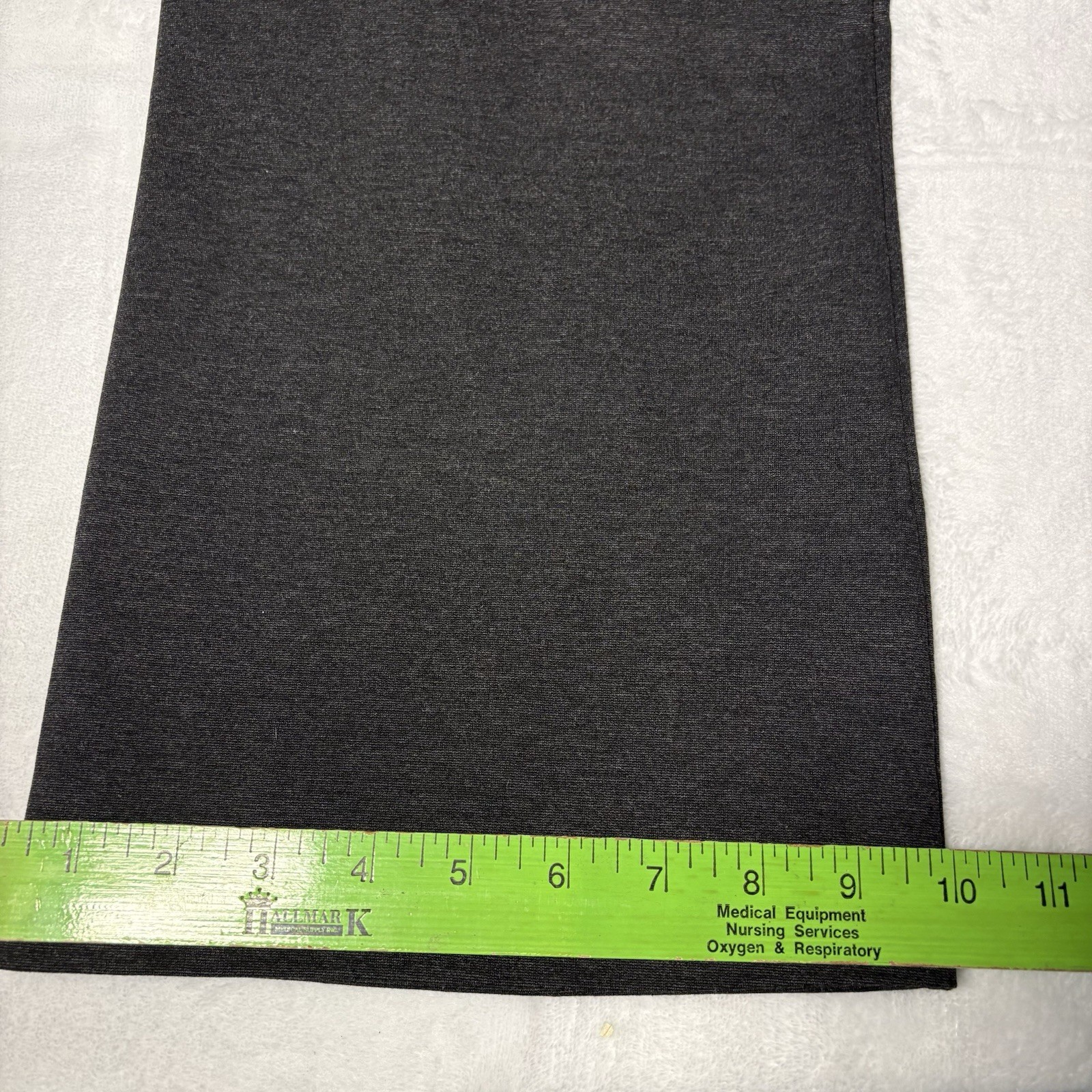 Worthington Womens Plus Size Pants 1X Ultra Sculpting Pull On Grey Bootcut