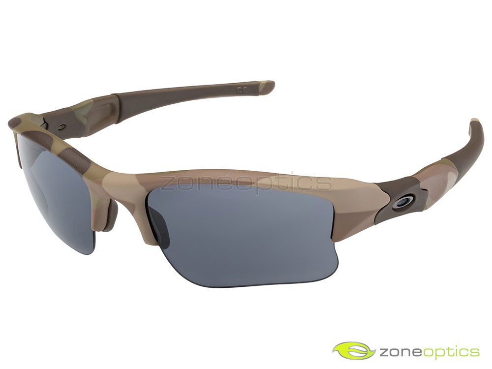 Oakley Flak Jacket XLJ Sunglasses OO9009-23 Multicam/Grey