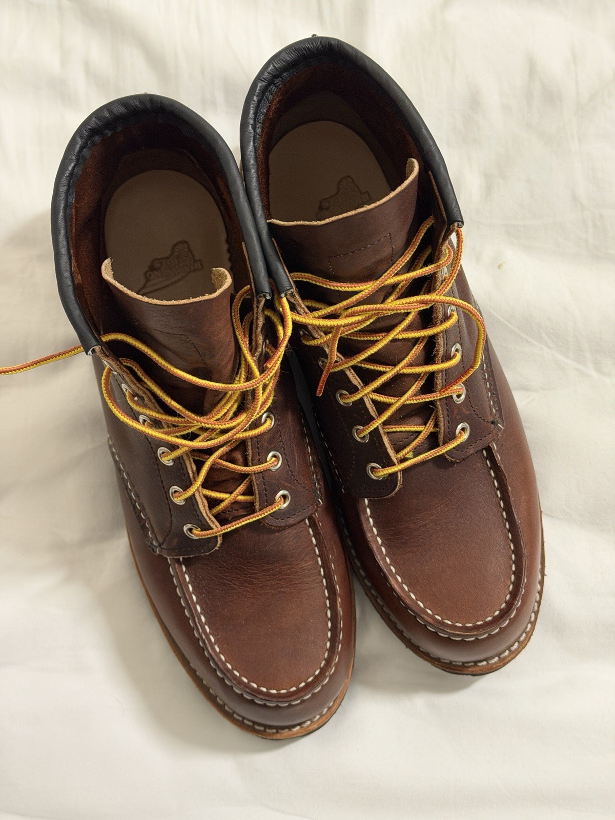 Red Wing 8146 Heritage Roughneck Briar Brown Leather Moc Toe
