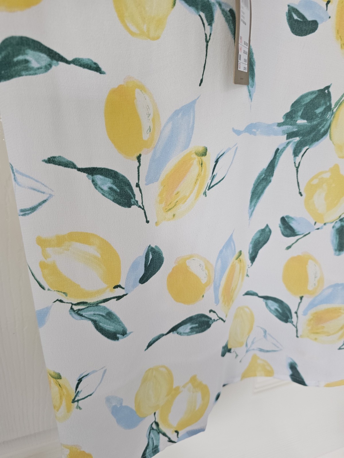 Joules Kyra Top Size 10 Lemon Tree Pattern Lined New With Tags Rrp £29.95