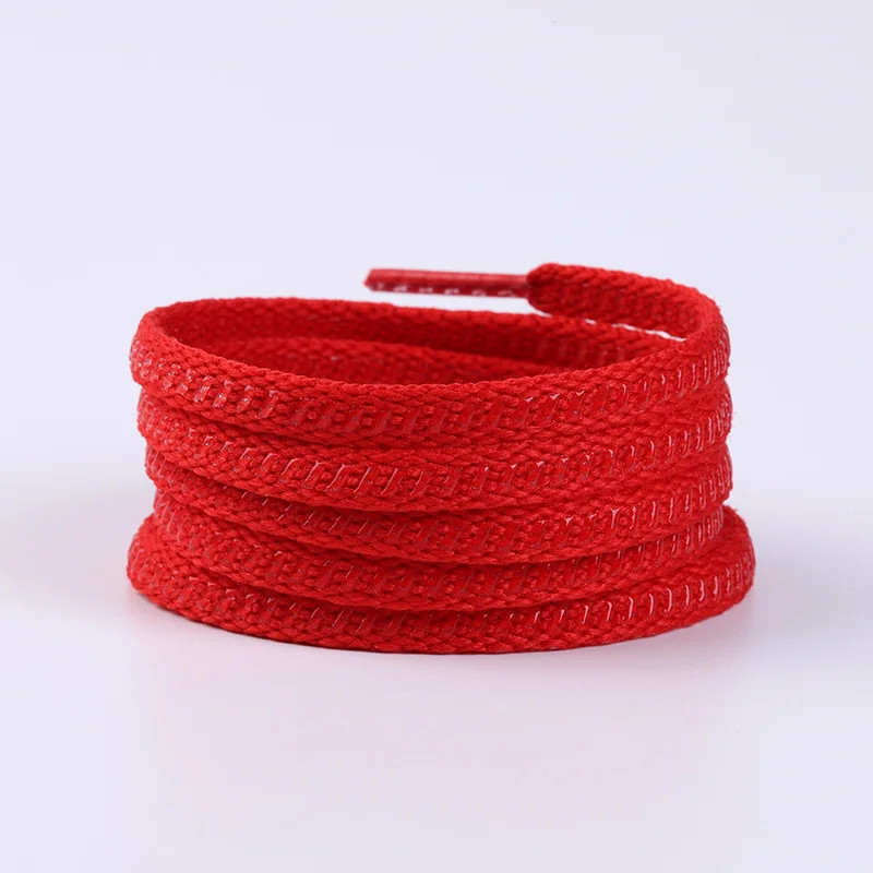 Double Sided Silicone Non-slip Flat Shoelaces Sneakers Tennis Football Shoe Lace