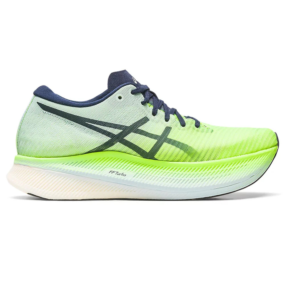 Women’s Asics MetaSpeed Sky, Hazard Green/Sky, 9.5 B Medium US
