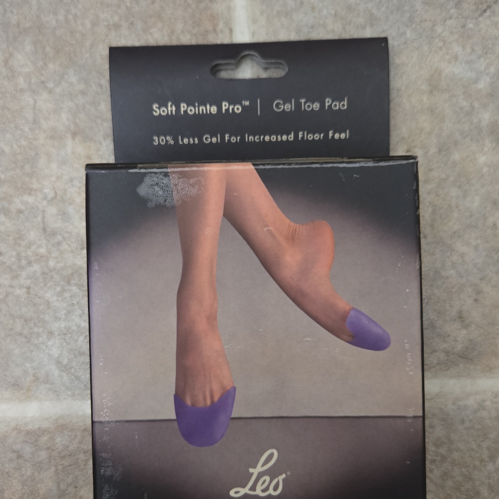 Leo’s Soft Pointe Pro Gel Toe Pad, Purple, Women’s Ballet Dance
