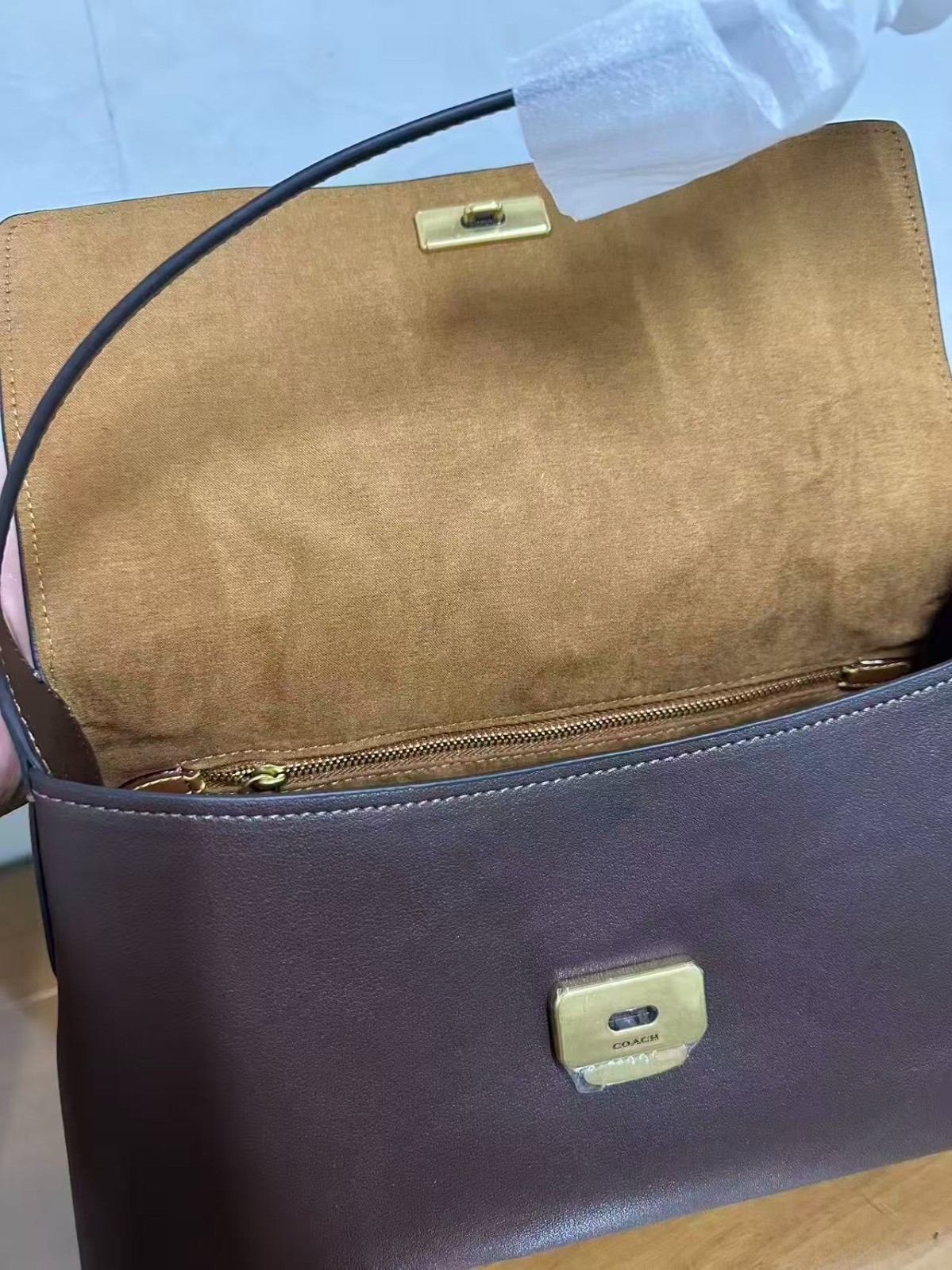 New COACH Chelsea Shoulder Bag Yellow 30 Leather Crossbody Handbag CDS58 Outlet!