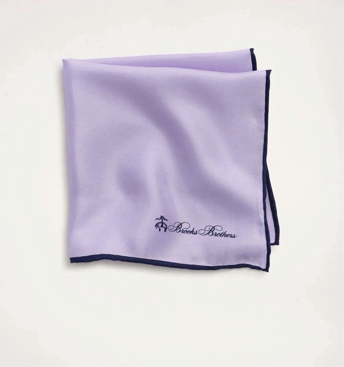 Brooks Brothers Purple Pocket Square/Handkerchief MSRP $29.50(New-Minor Flaw)