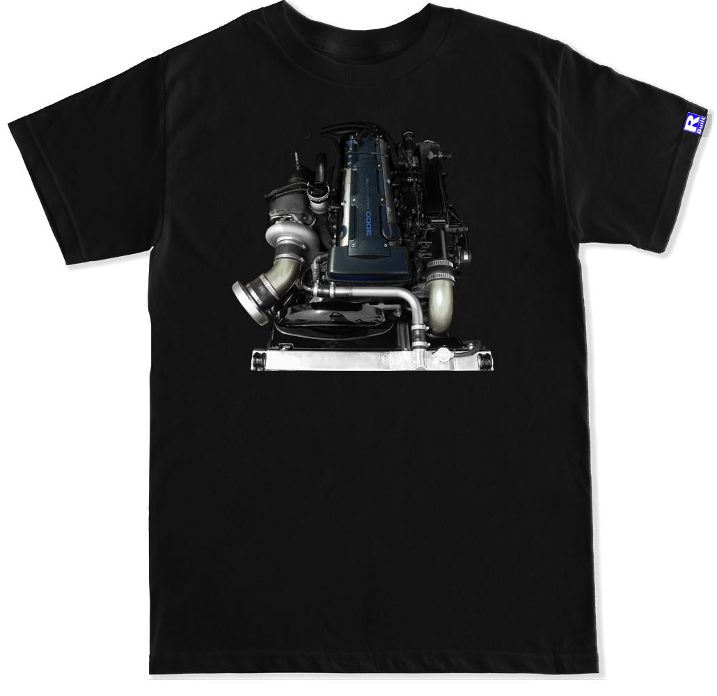 JZS147 JZS161 JZA80 RUN 2JZ GTE ARISTO SC300 Supra RZ Engine Motor Turbo T Shirt