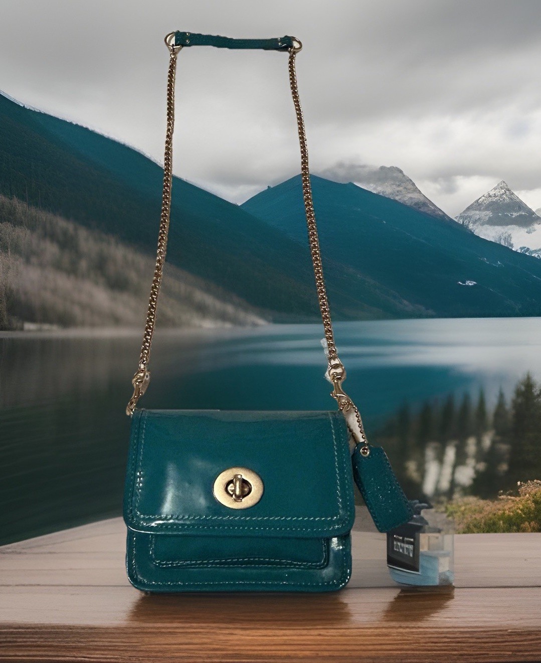 2008 Coach Teal Bleecker Street Lmt Ed Legacy Shoulder Bag+Dustbag+FREE SHIP