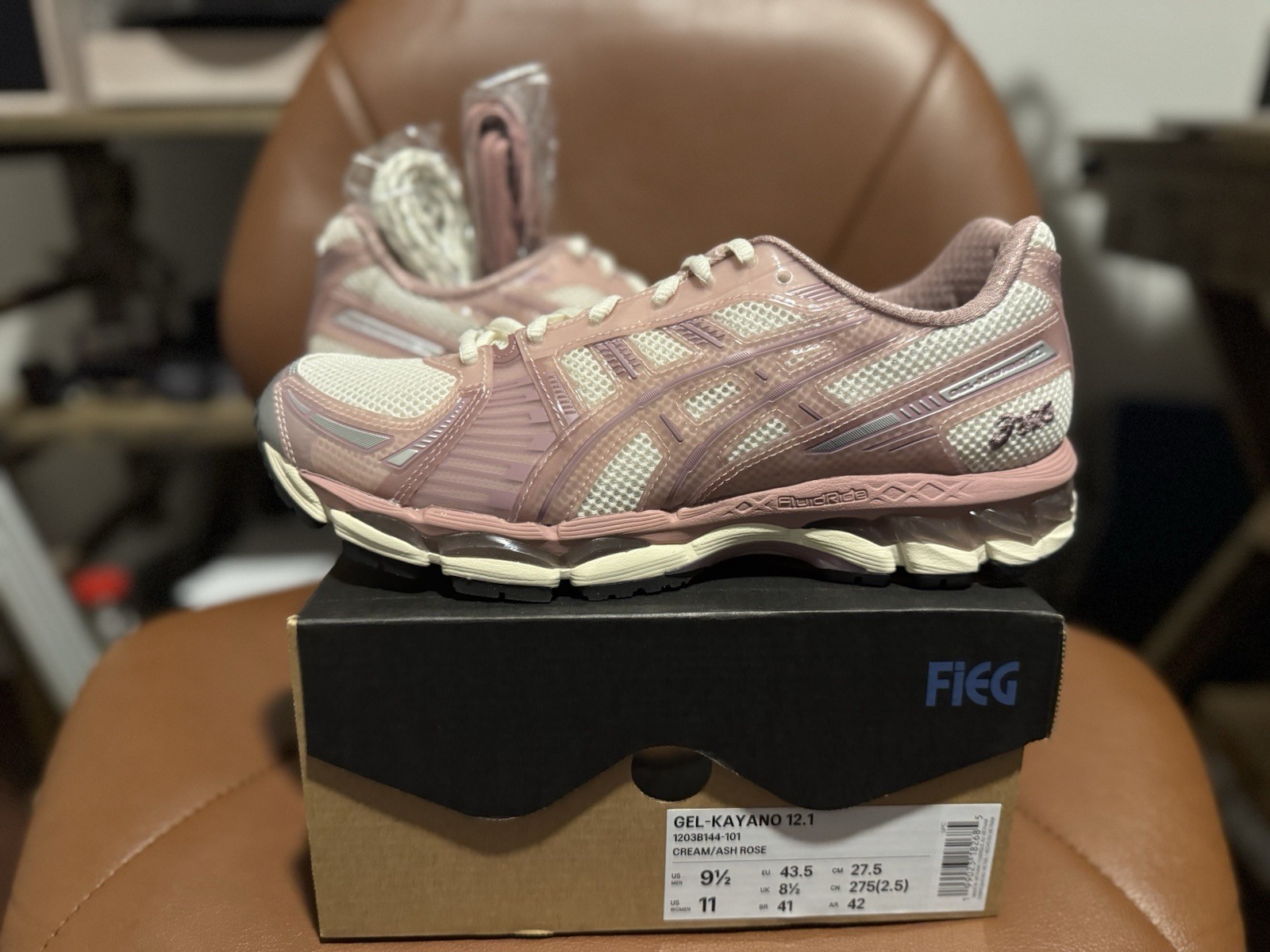 Kith Asics Loyalty Exclusive Gel KAYANO 12.1 Quartz Size 9.5