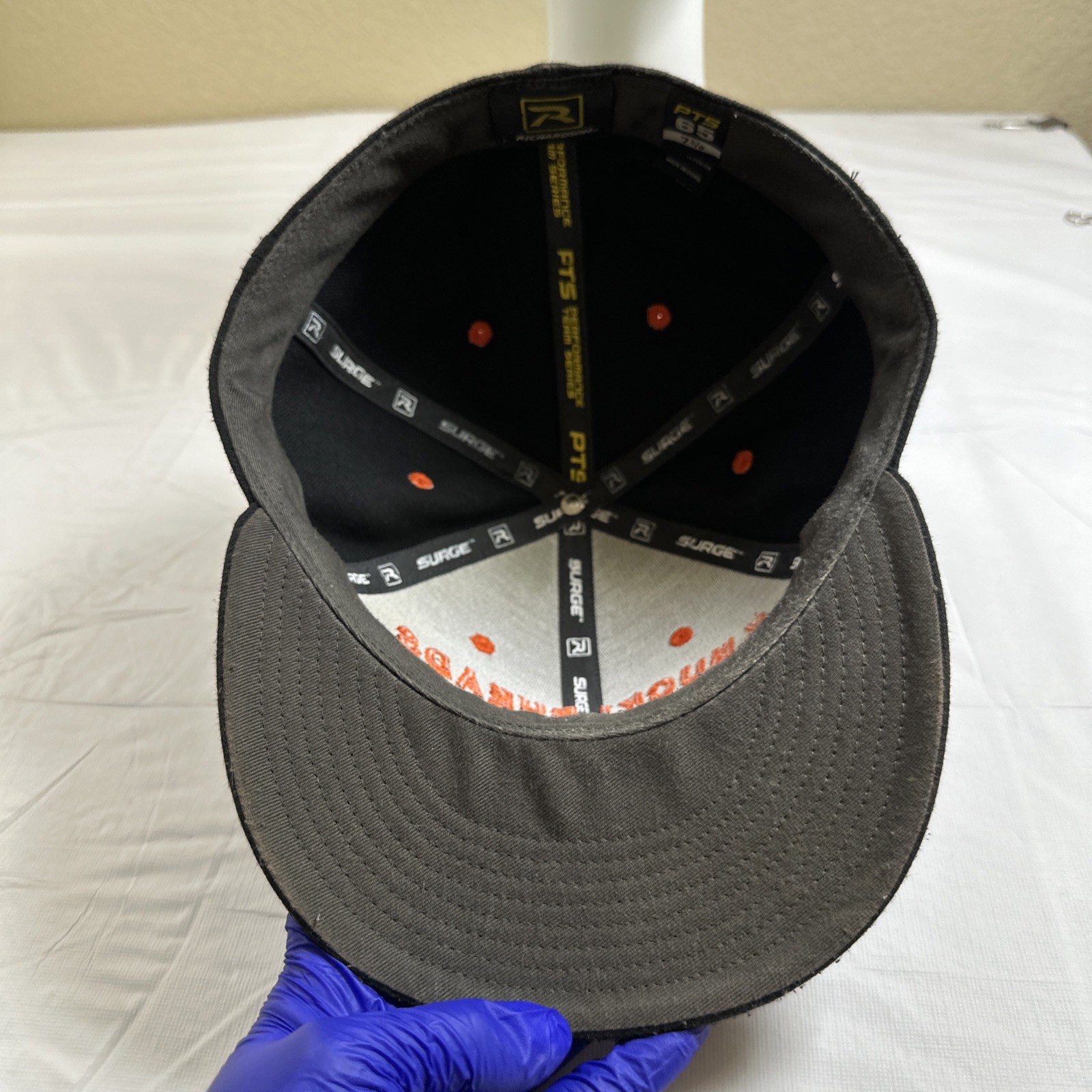 KNUCKLEHEADS 36/47 FOREVER Embroidered PTS 65 Baseball Cap Black 7 5/8