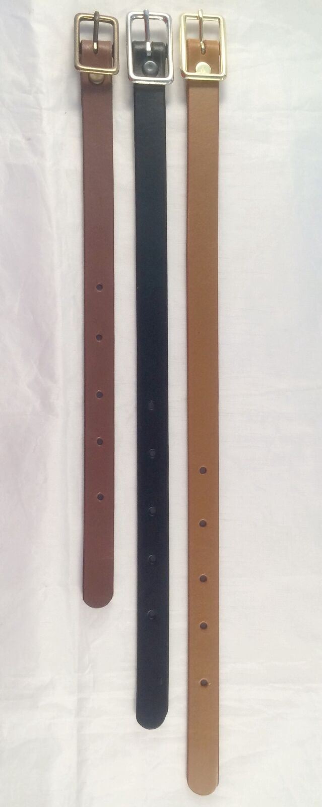 1/2 in. Adjustable Leather Strap Extenders Extensions for Bag Straps – 3 lengths