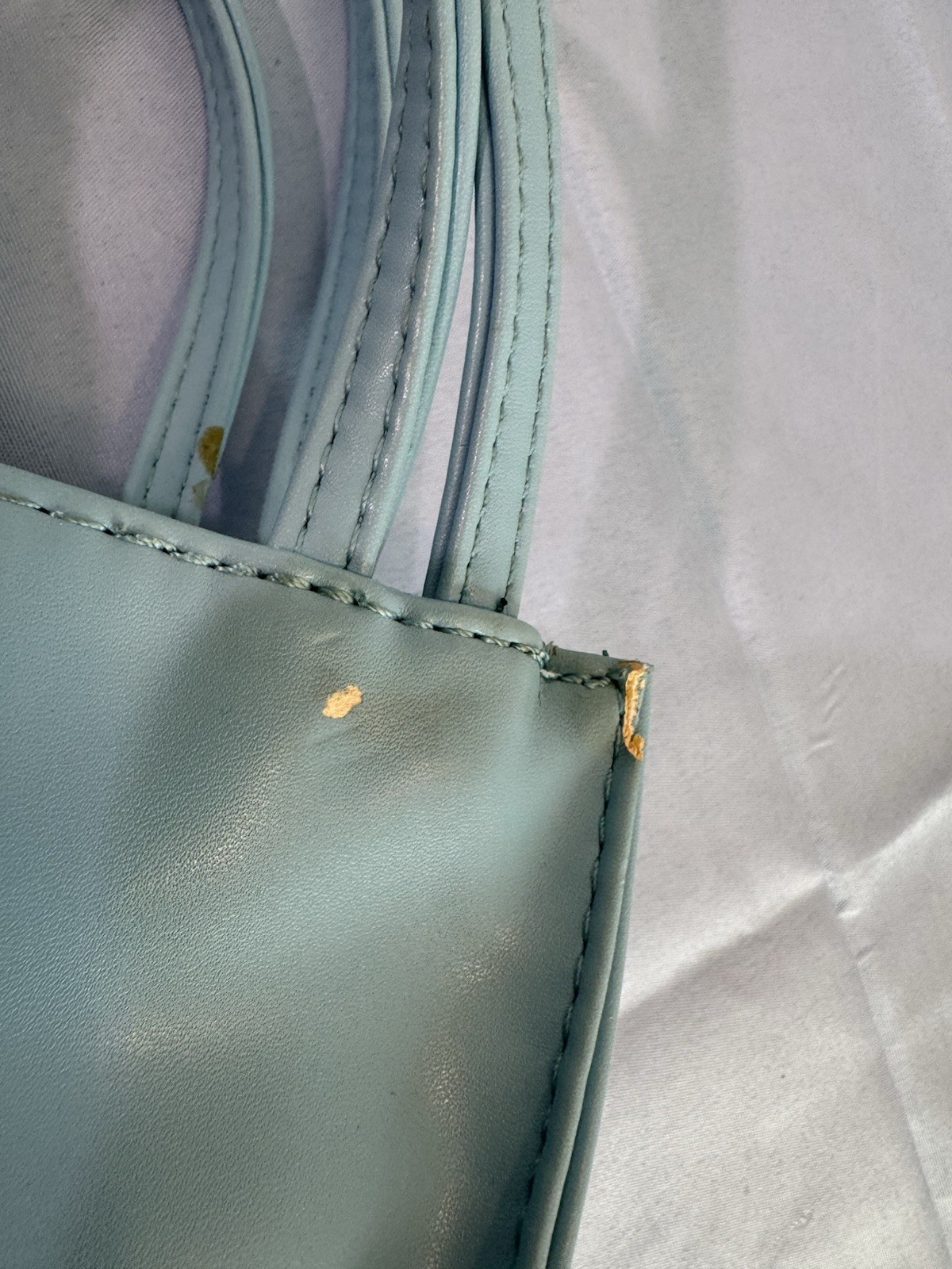 Telfar Small Cerulean Shopping Bag 5”x6.5”