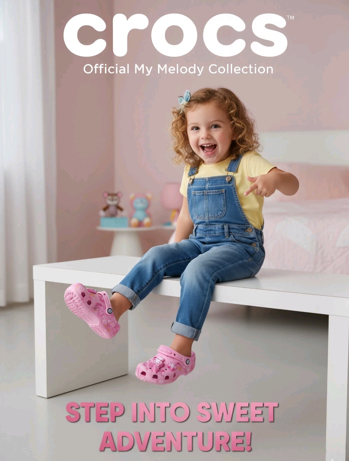 ✅Sanrio My Melody Crocs for Girls | Lightweight & Adorable Shoes👟🎁💙