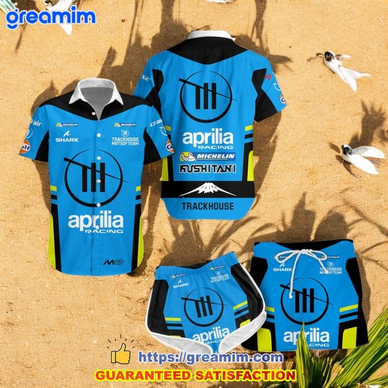 Trackhouse MotoGP Team 2025 Hawaiian Shirt