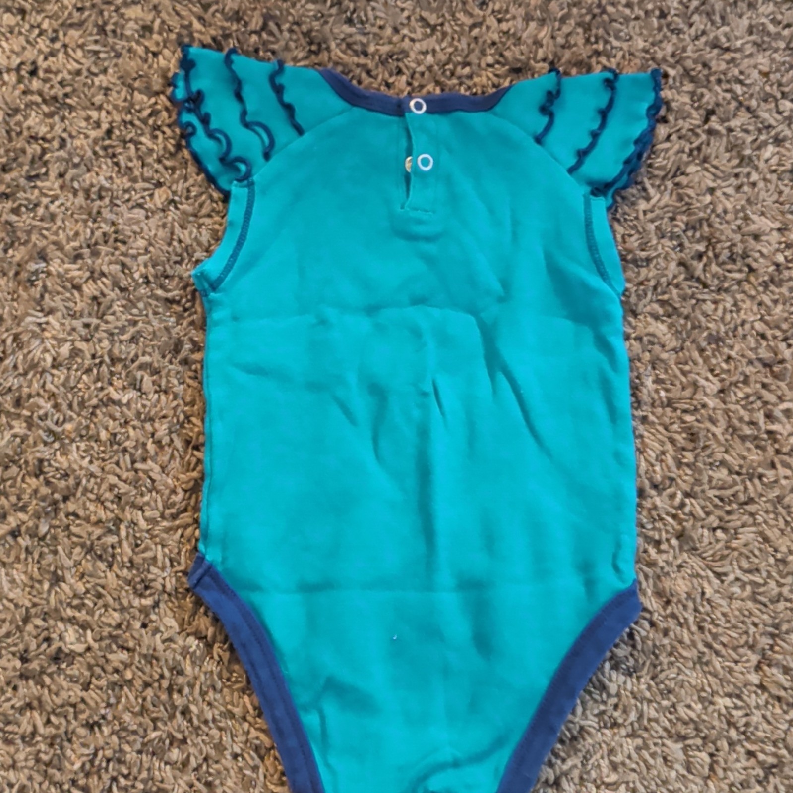 Genuine Merchandise by Gen2 Seattle Mariners Logo Baby Bodysuit Teal 3-6M