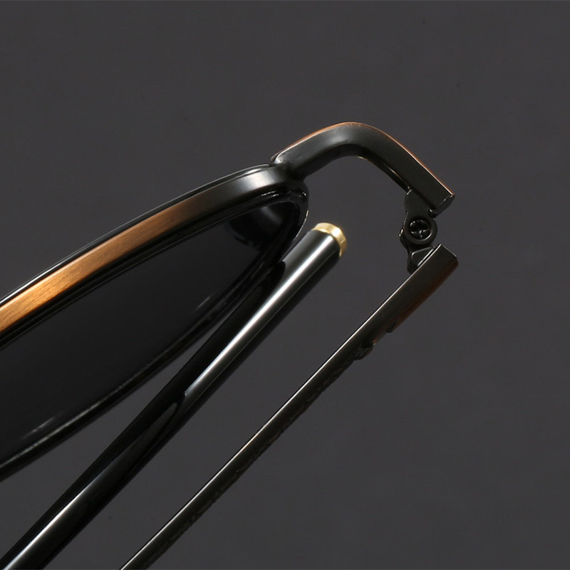 Metal Round Tinted Reading Sunglasses Men Women Shade Presbyopic Sunglasses New