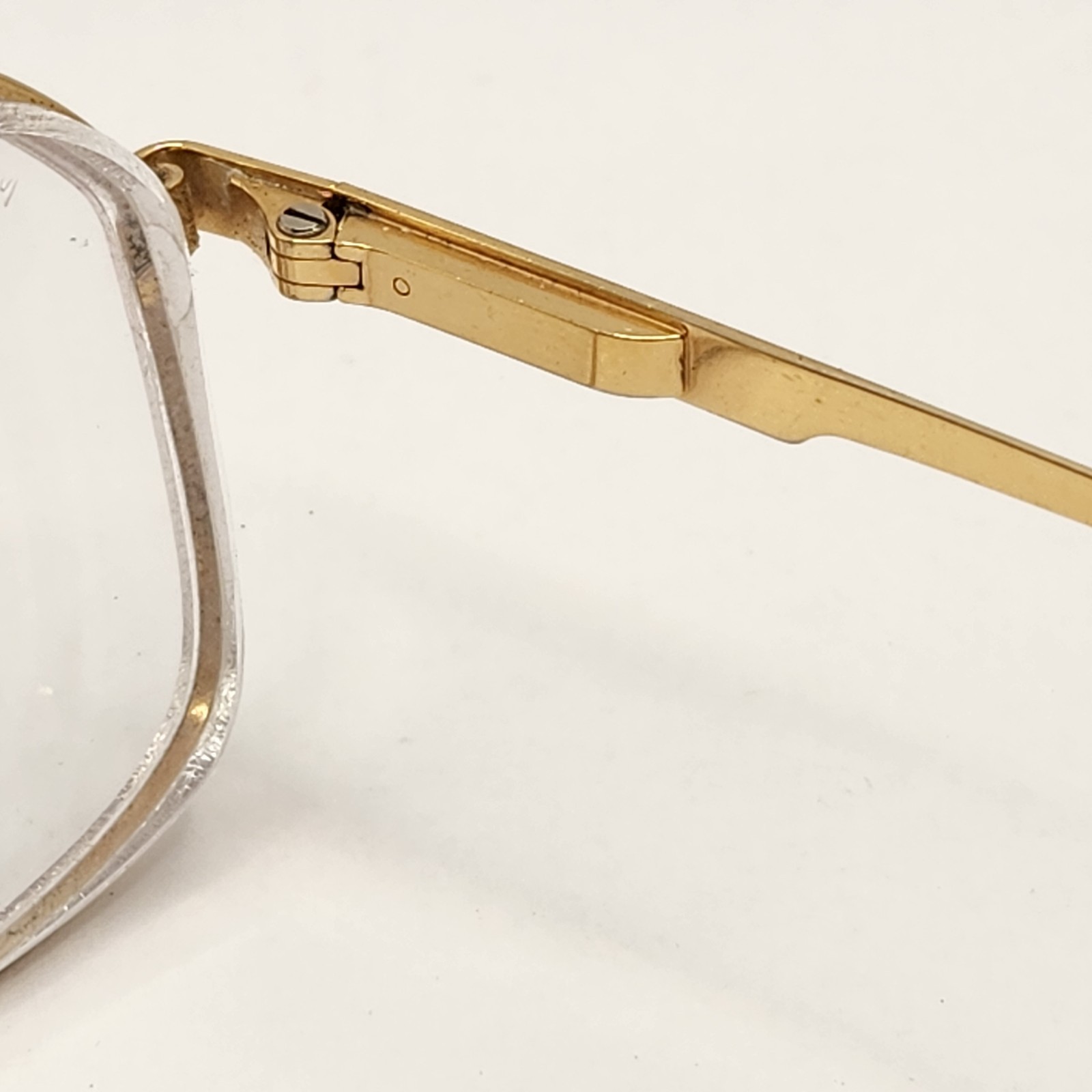 Titmus Z87 Eyeglasses Vintage Safety Glasses Frames Only USA 54 16 TP200 Gld