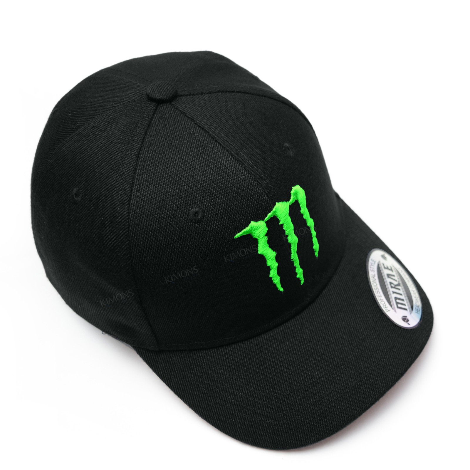Monster Energy Drink Hat Black Embroidered M Logo Cap **Free Returns** LM – VC