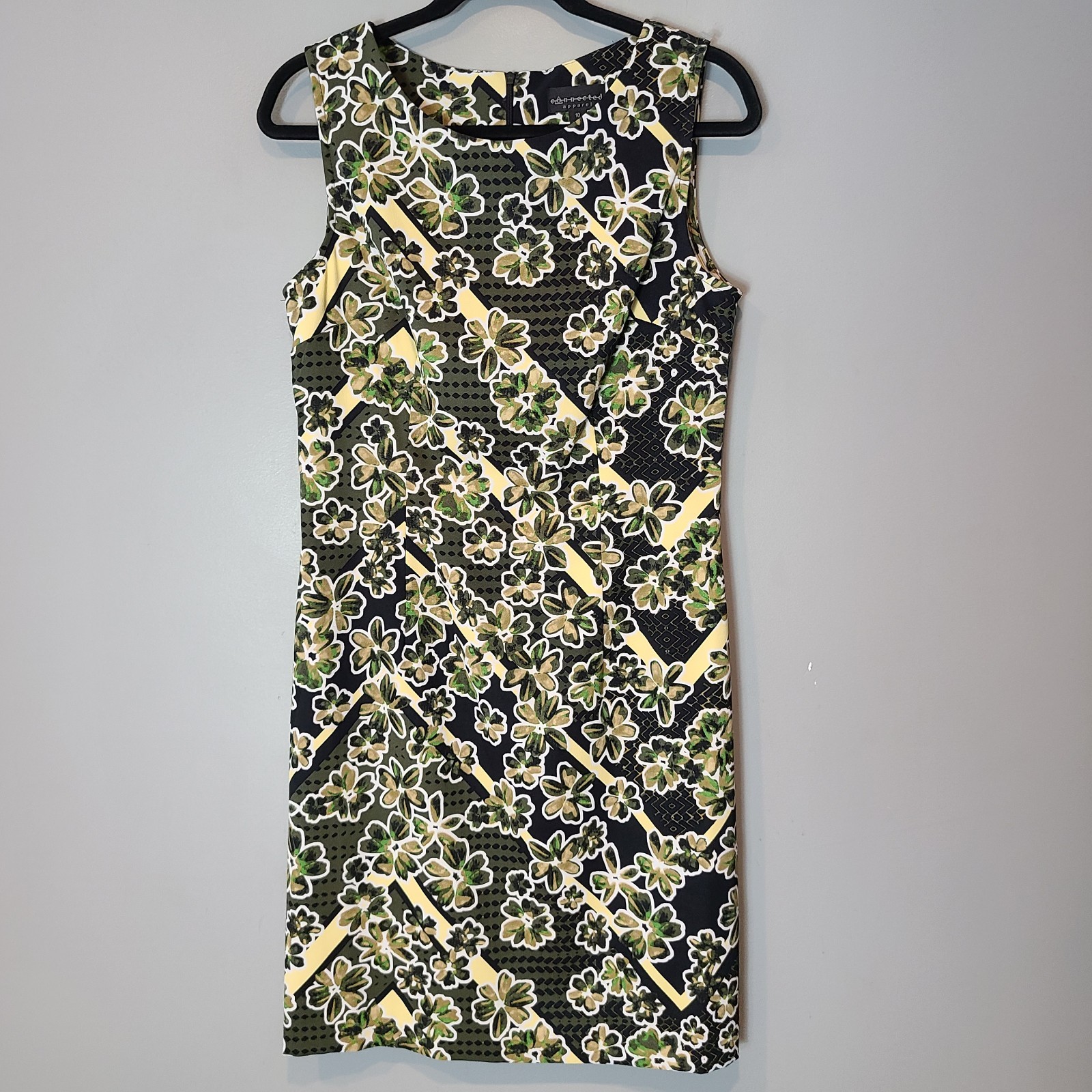 Vtg Y2K Dress Sz 10 Boho Gypsy Forest Fairy Resort Granola Cottage 90s Retro