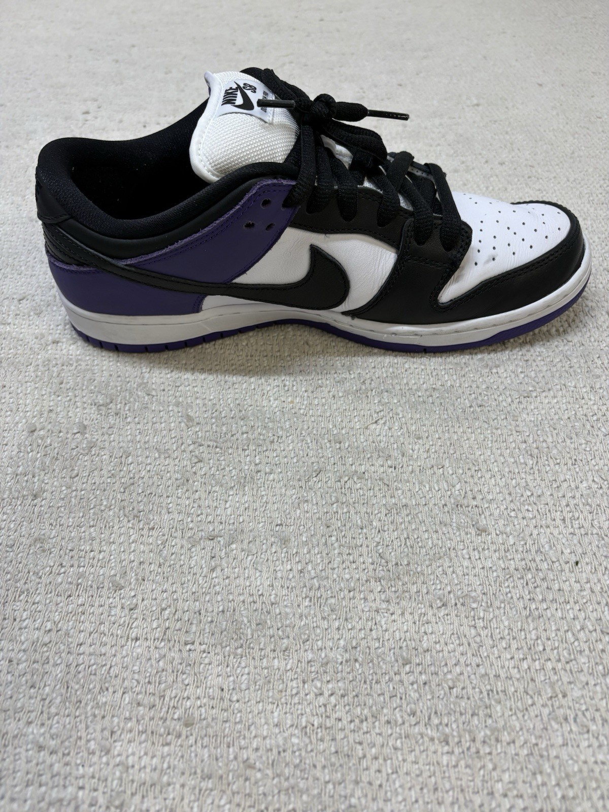 Nike SB Dunk Low Pro Shoes Mens 10 BQ6817-500 Court Purple With Box