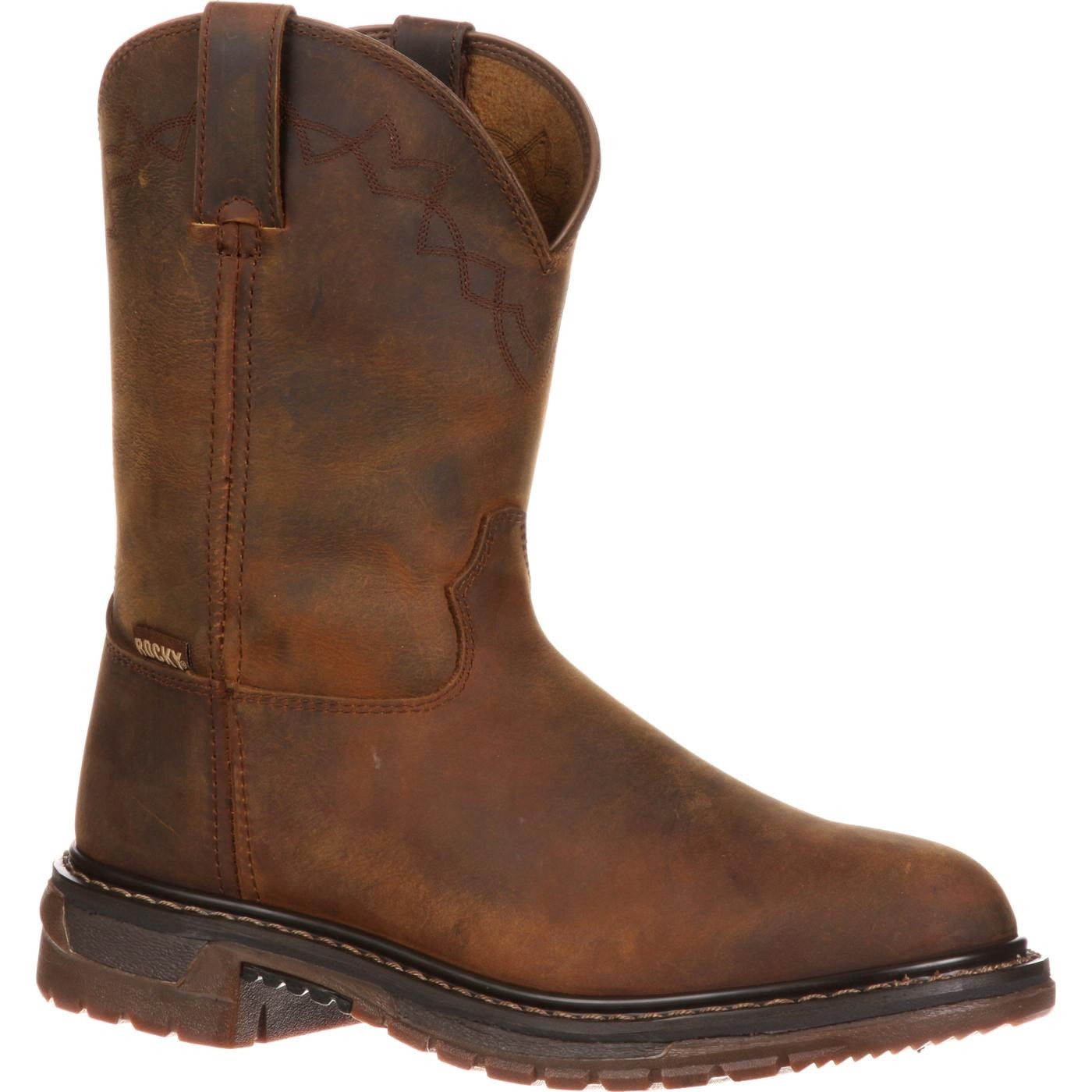 Rocky Original Ride Roper Western Boot FQ0001108 – Durable Men’s Cowboy Boots