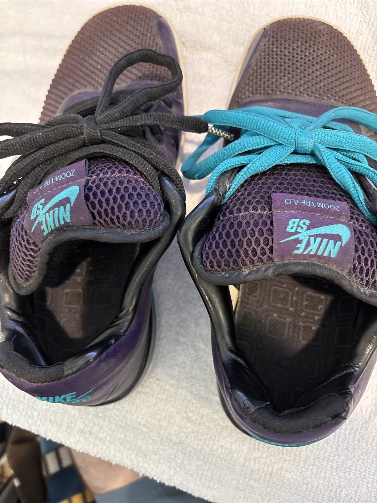Men’s Nike Sb Zoom Tre A.D. ‘Grand Purple’ Size 8 Skate Shoes