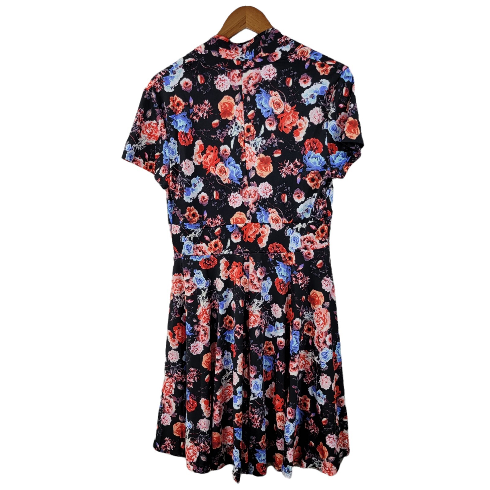 Meaveor Party Dress size Large Stretch Slinky Rose Cottagecore Light weight