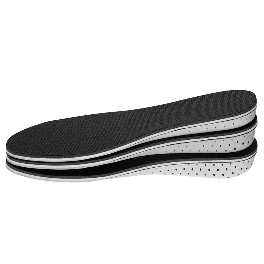 Unisex Invisible Height Increase Insoles Heel Lift Taller Shoe Inserts Pad NEW