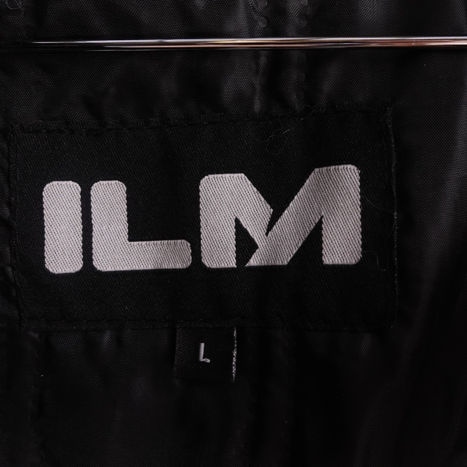 ILM Mens Mesh Motorcycle Jacket Black Grey Reflective Gear Large Elbow Pads