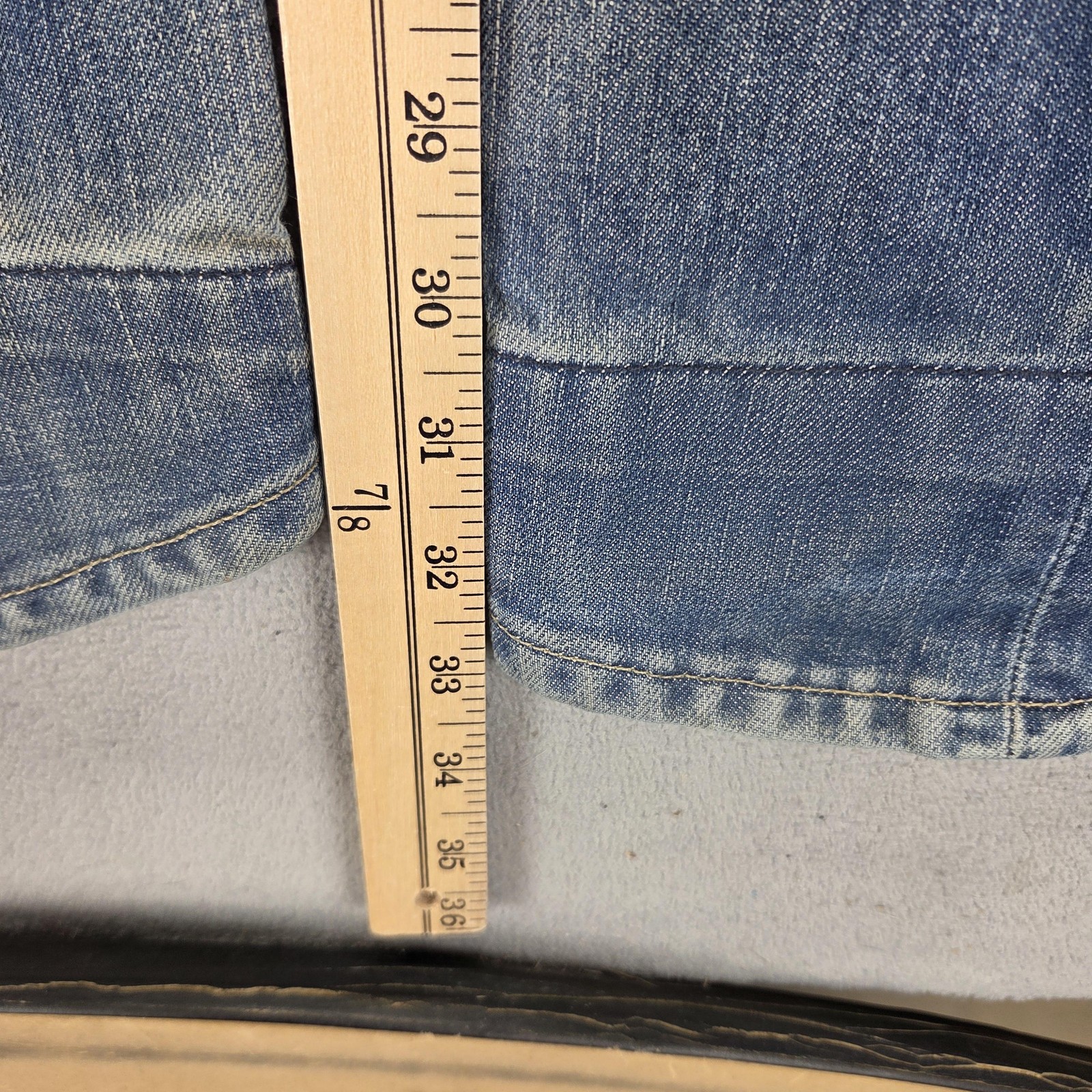 Vintage Levis Engineered Jeans Mens 32×32 Blue Twisted Button Fly Medium Wash