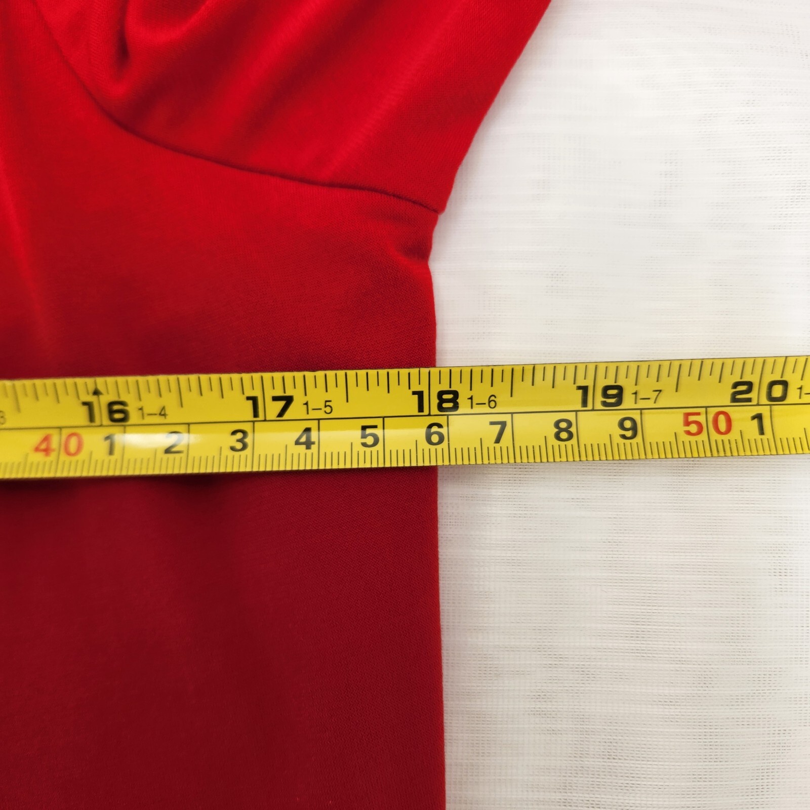 Chico’s Top Women’s 1 Red Zip Design Tunic Classic Holiday Lagenlook Minimalist