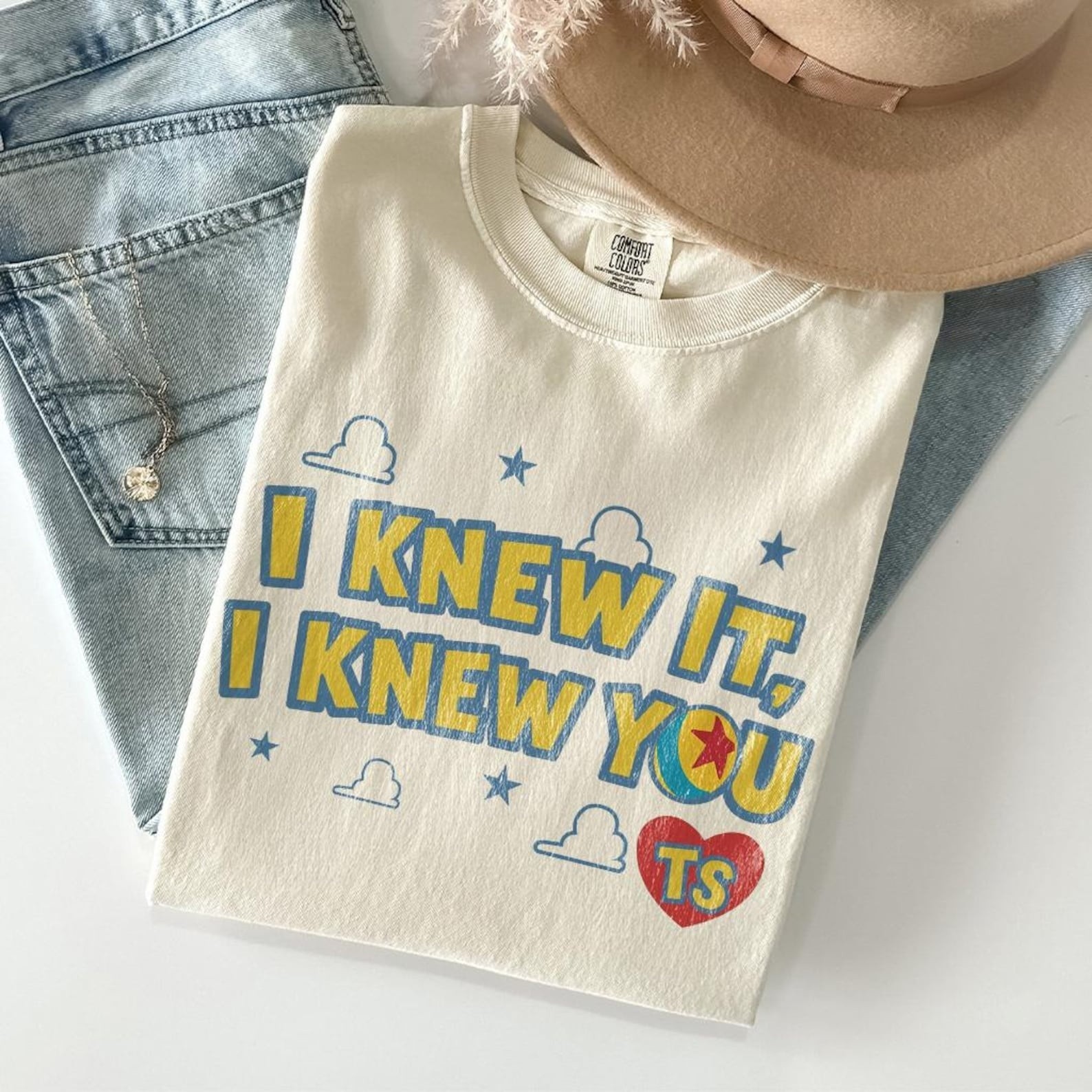 Vintage I Knew It I Knew You Shirt, TS and Toy Story 5 Friendship Shirt