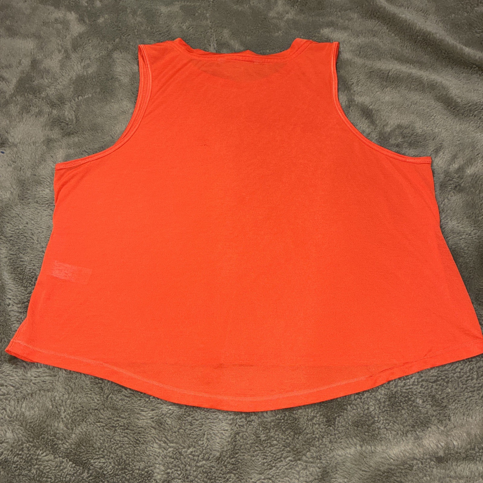 Athleta Orange Loose Crop Tank Top, Large