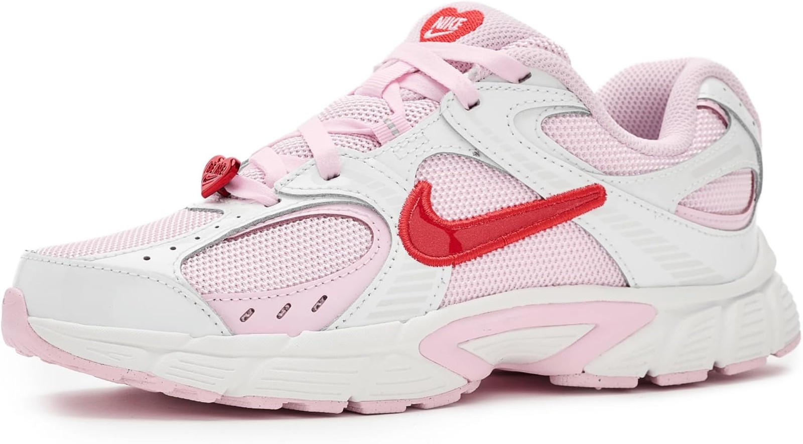 Nike Boys V5 RNR Big Kids’ Shoes – Summit White/Light Crimson/Pink Foam – 5.5Y