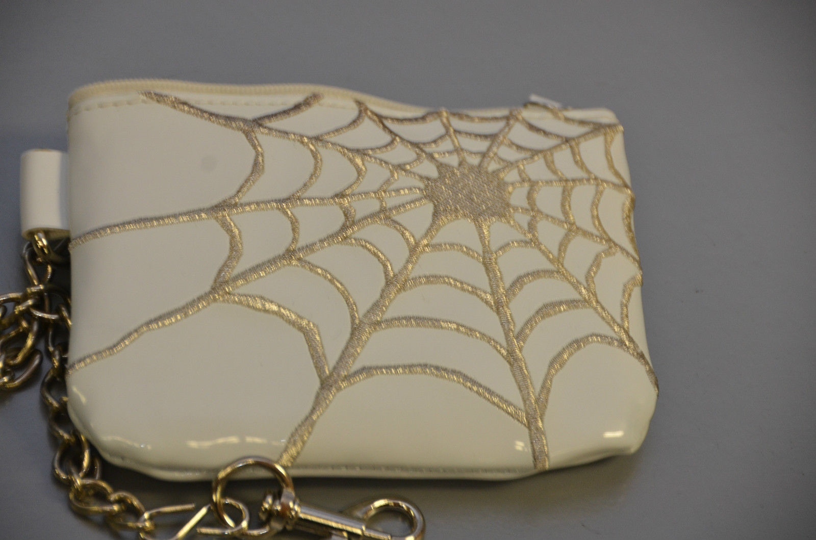Spider Web Coin Purse With 8″ Chain Punk Gothic Rockabilly Bikers