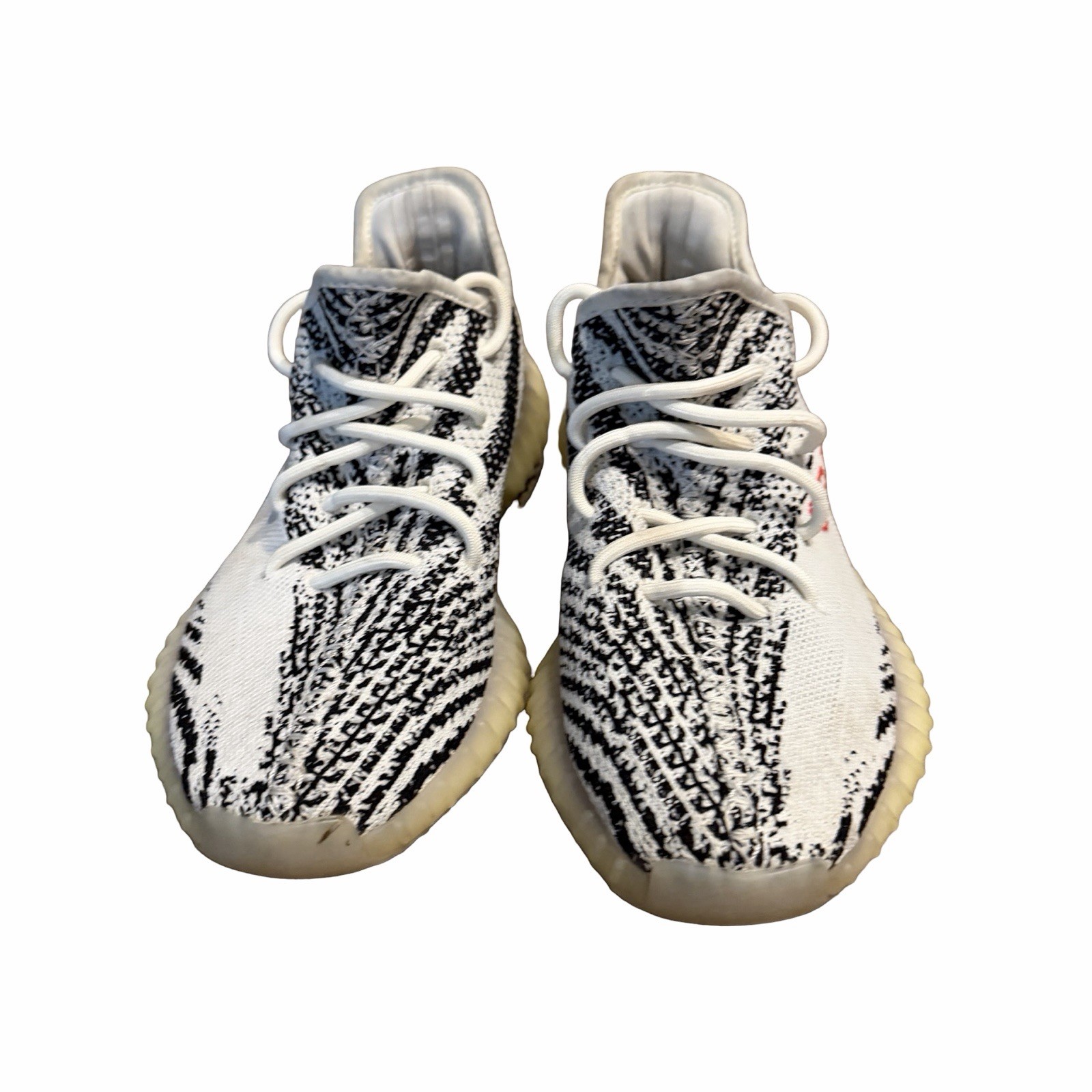 Adidas Yeezy Boost 350 V2 Zebra CP9654 Mens Size 7 No Insoles