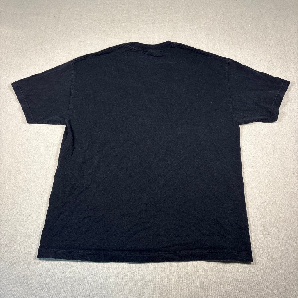 Vintage Gibson Guitars music grunge crew neck black 2000s t shirt sz XL