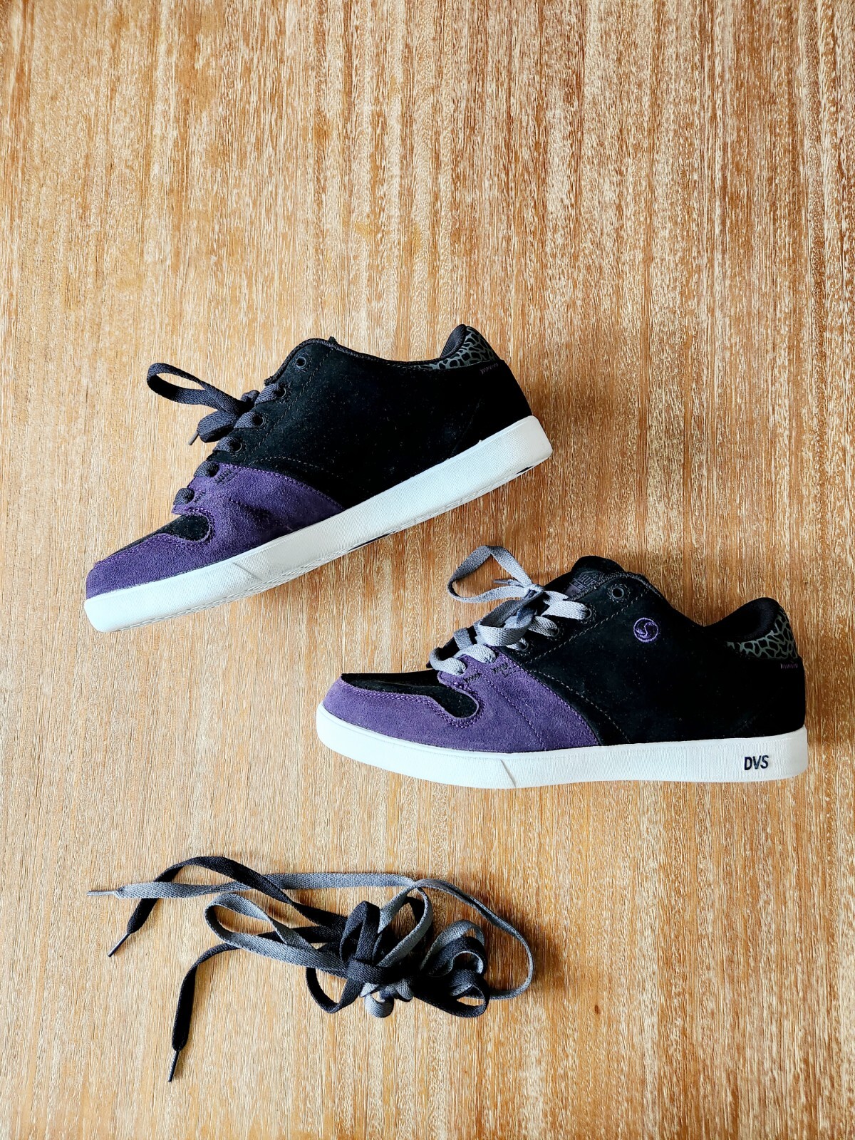 NEW HUF X DVS Original Intent 5 Low Cement Skate Skateboarding Shoes 9.5 2008 DS