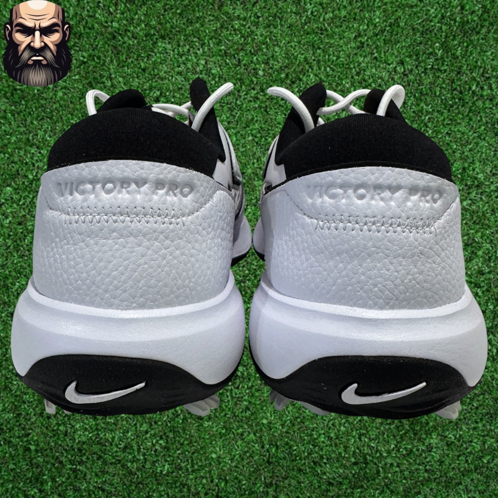 Nike Victory Pro 3 Golf Shoes White Black DX9028-110 Men’s Size 10.5 Wide