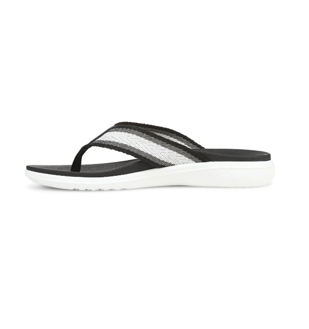VIONIC Beach Indigo Toe Post Sandal, Black Multi