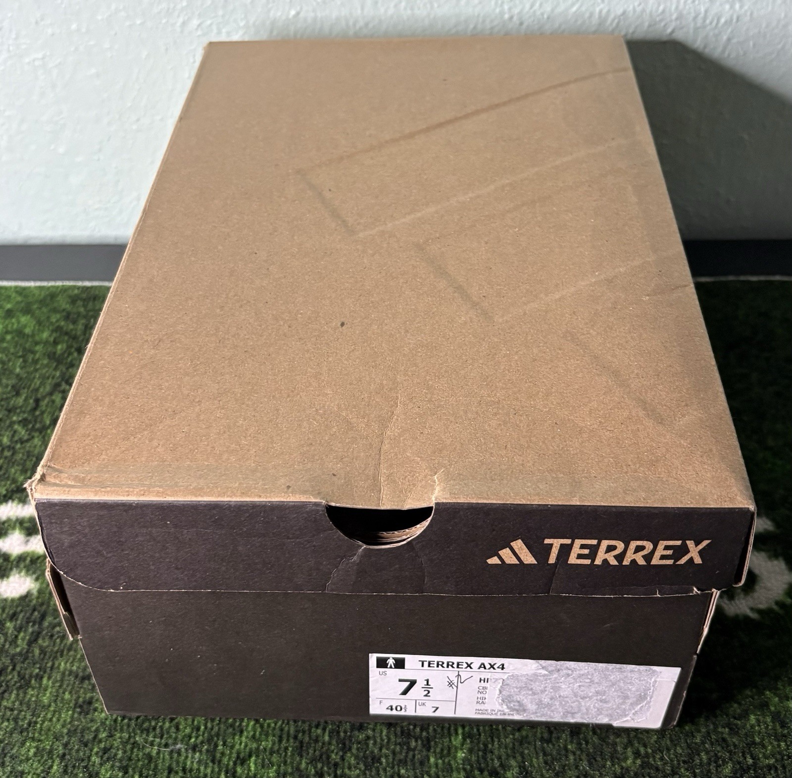 US Men’s 7.5 – Adidas TERREX AX4 “Black Carbon” HP7388, Hiking Shoes (2)